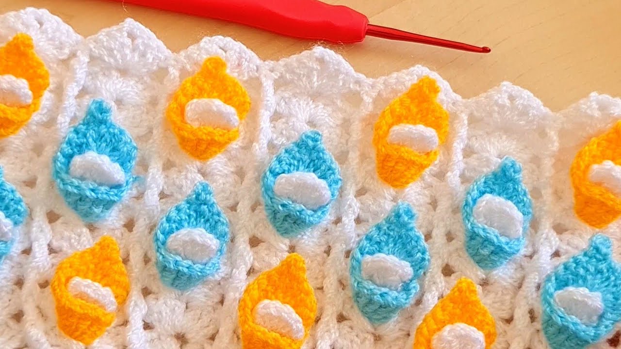 Tasarım Yepyeni muhteşem  battaniye  örgü modeli Knitting Crochet beybi blanket @ayseninorguleri