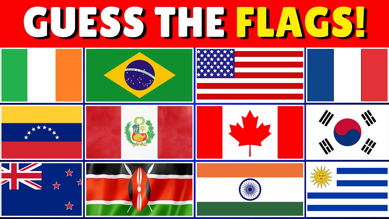 World Flags Quiz 🚩 Multiple Levels to Challenge You!