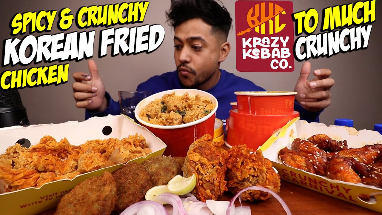 SPICY KOREAN & PERI PERI CHICKEN MUKBANG + BUTTER CHICKEN & NAAN DELIGHT|ULTIMATE CHICKEN OVERLOAD|