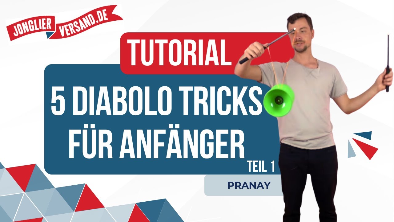 5 Diabolo Tricks for Beginners | Diabolo Tutorial | Juggling.com | Pranay