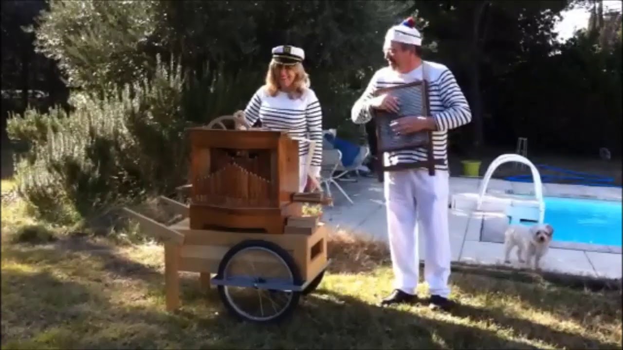 Zibella et son orgue de barbarie