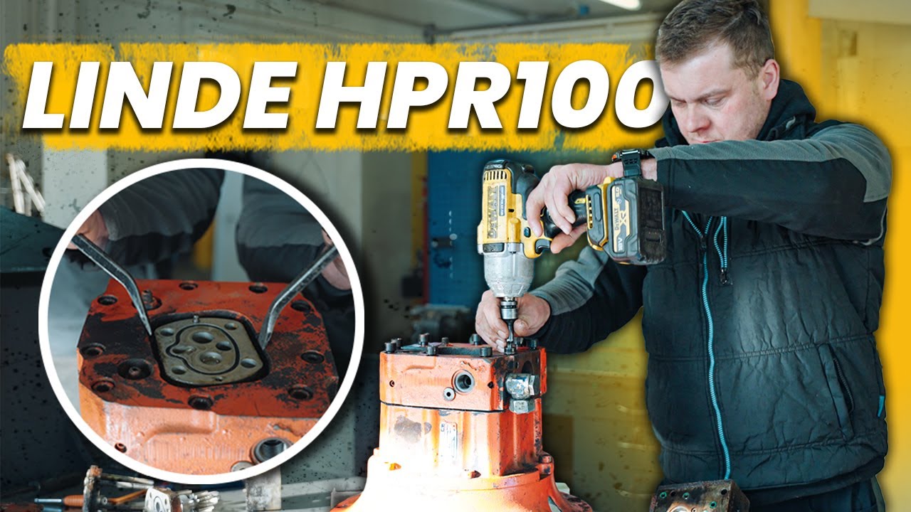Pompa hydrauliczna Linde HPR100 - cały proces regeneracji