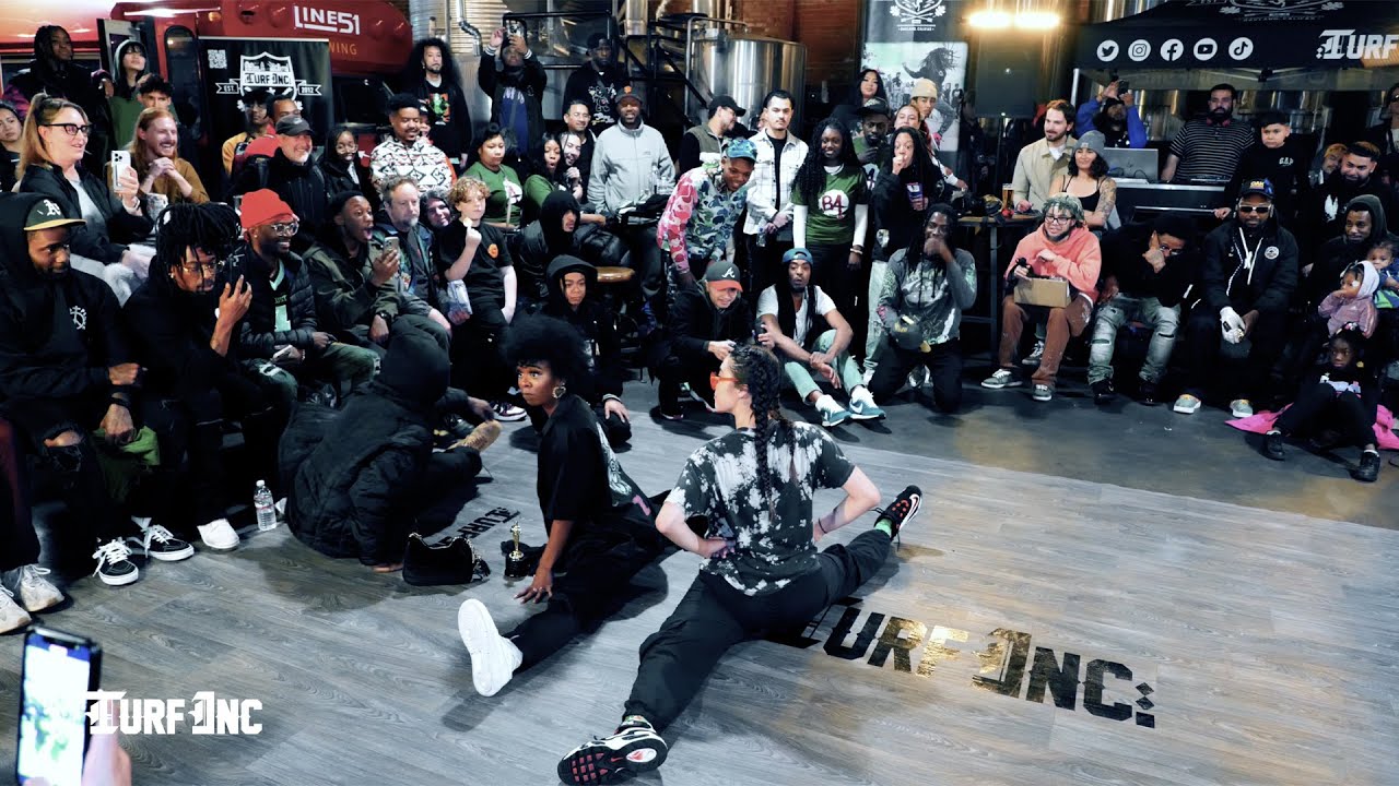 Tae Ninja vs Katana | Main Event | Turf Dancing The Rebirth Dance Battle TURFinc at Line 51 Brewery