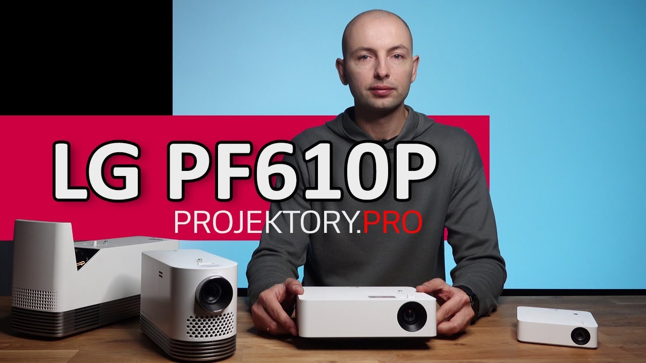 LG PF610P LED mały projektor z webOS o dużych możliwościach