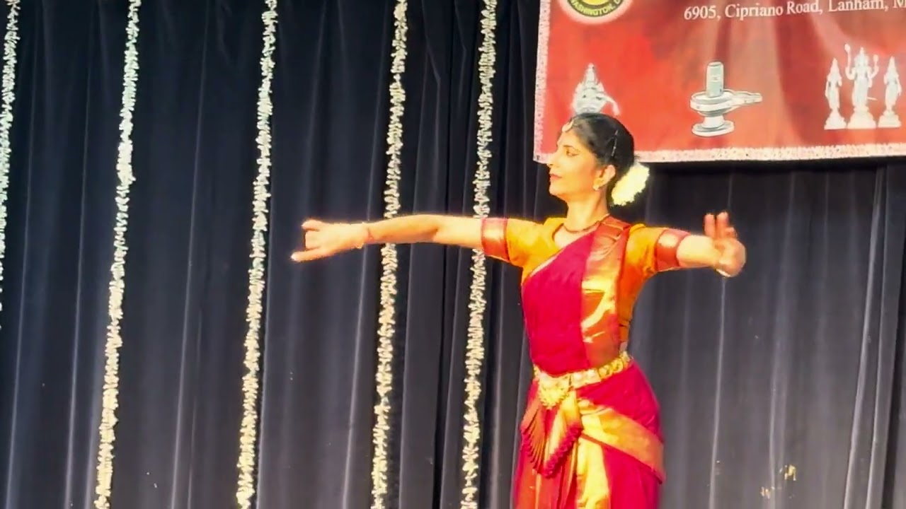 Revathi recital Shiva Mahothsavam, SSVT, July 2025. 