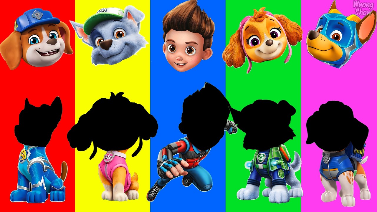 Wrong eyes 👀 Paw Patrol Family Friendly Full Episodes - DAME TU COSITA Funny Puzzle Wrong Heads #47