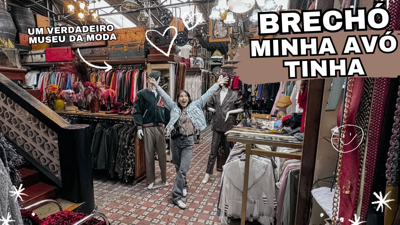 BRECHÓ MINHA AVÓ TINHA | melhores brechós de São Paulo | verdadeiro museu de peças vintages icônicas