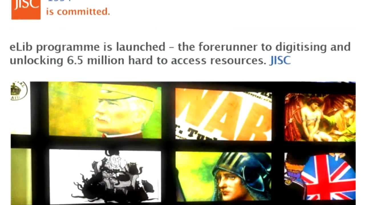 A Short history of JISC