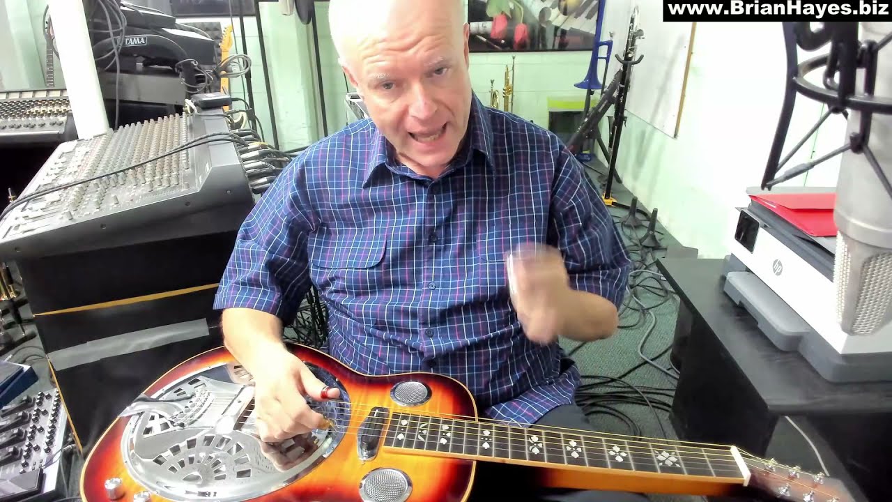 Playing Simultaneous Chords on Slide Dobro