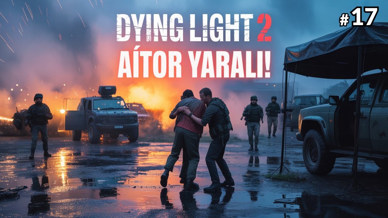 Orduyla İlk Temas! Aitor Yaralı Geldi ve Acil Yardım Gerekti 💥 | Dying Light 2
