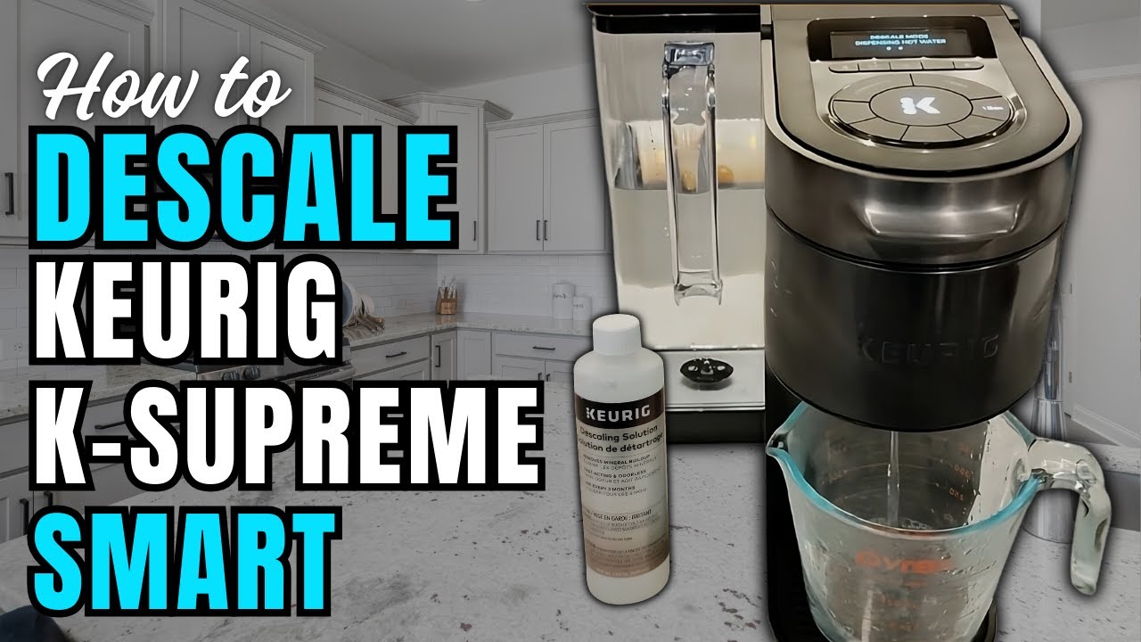 Как очистить от накипи кофеварку Keurig K-Supreme Smart
