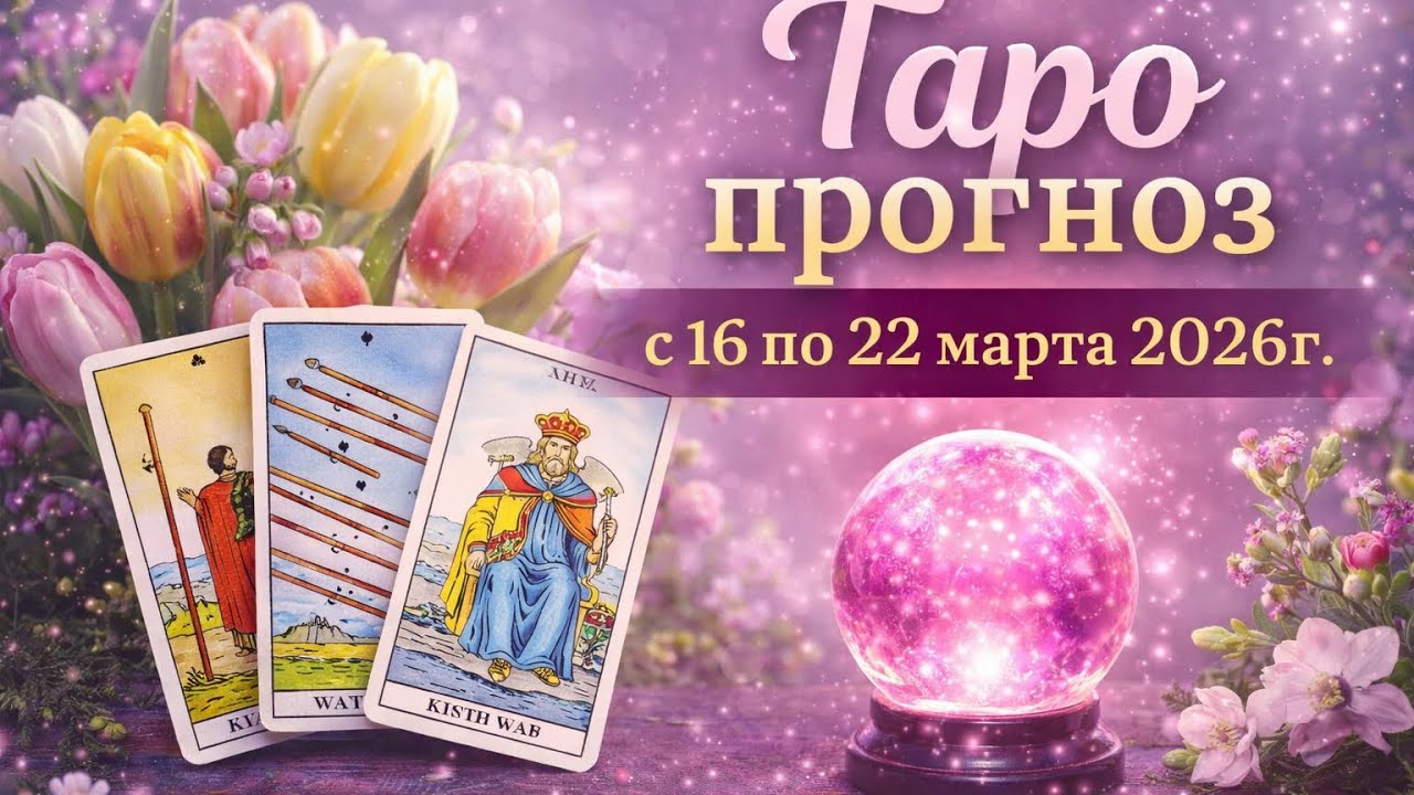 ТАРО ПРОГНОЗ с 16 по 22 марта 2026 года. Душевное таро