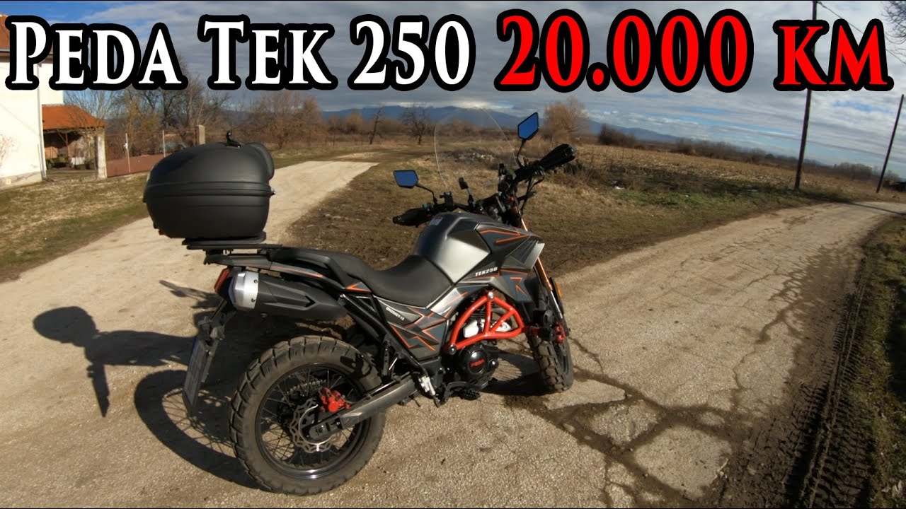 PEDA TEK 250 - Review 20.000 km