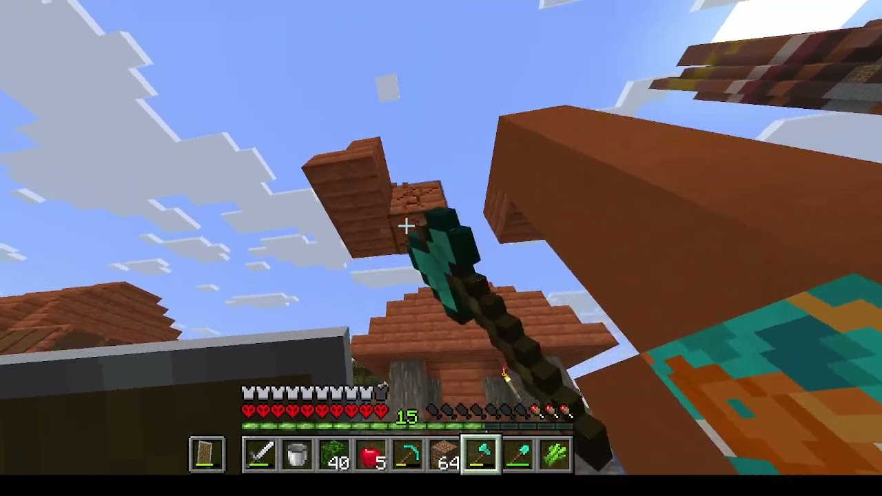 Minecraft Hardcore| Clearing some land (EP 5)