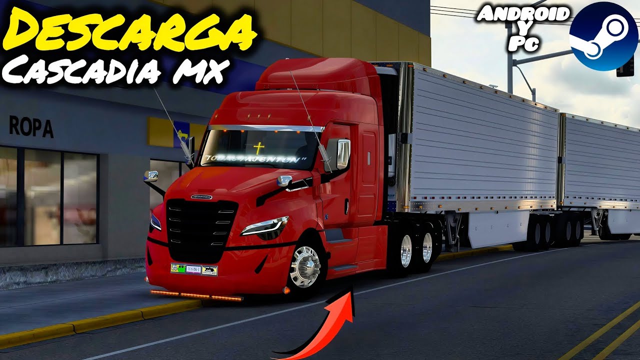 Descarga ESTE FREIGHTLINER CASCADIA BIEN CHULETON PARA AMERICAN TRUCK SIMULATOR 🇲🇽🇩🇴🍯
