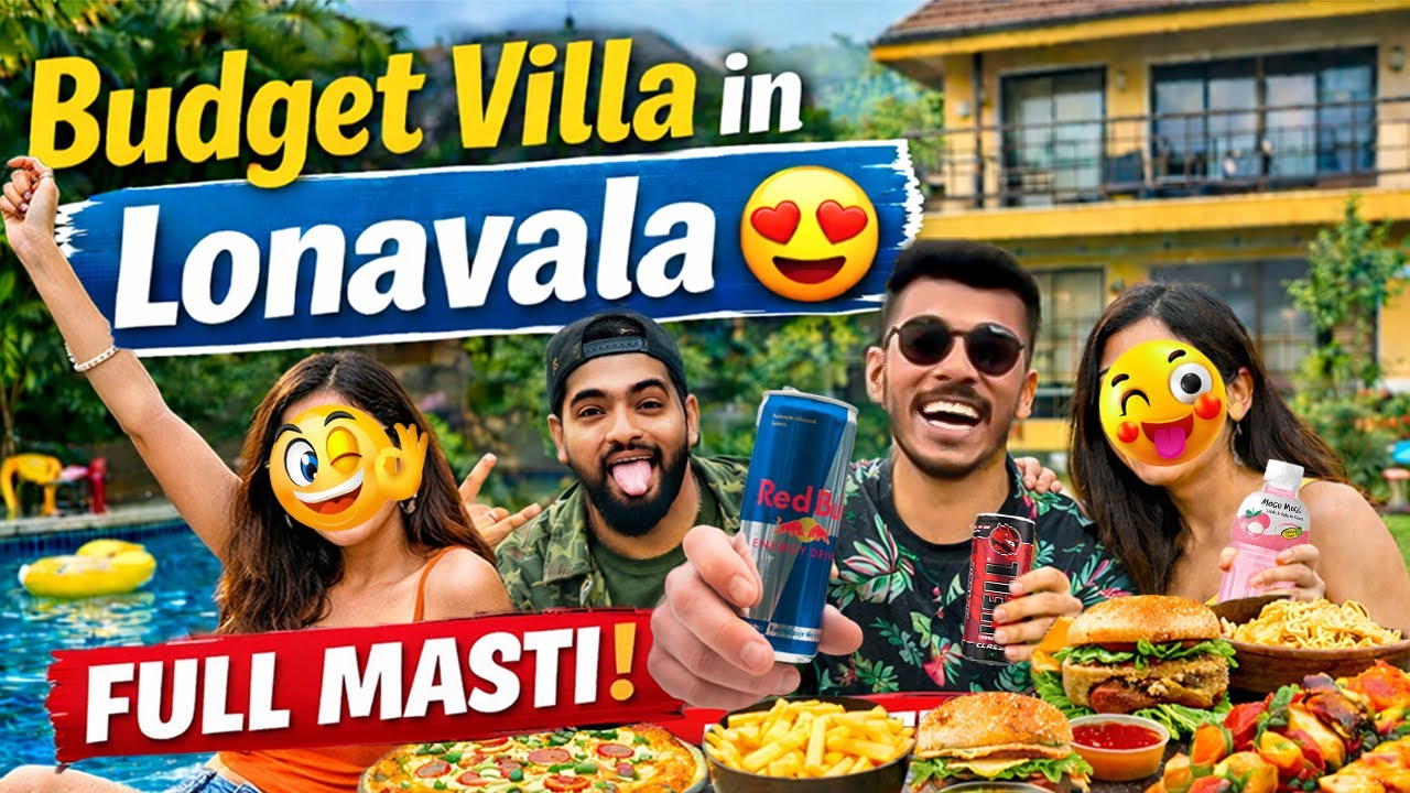 This Is Why Everyone Loves Lonavala | Villa Vlog 🔥🏡✨
