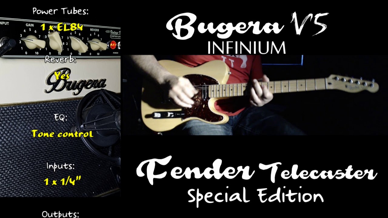 Bugera V5 INFINIUM plays Blues