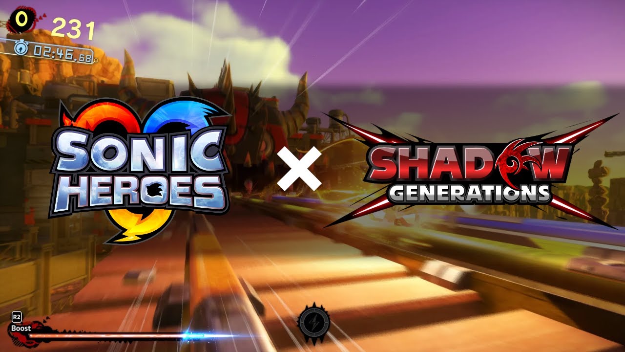 Bullet Station | Sonic Heroes + Sonic x Shadow Generations Mashup (no spoilers I promise)