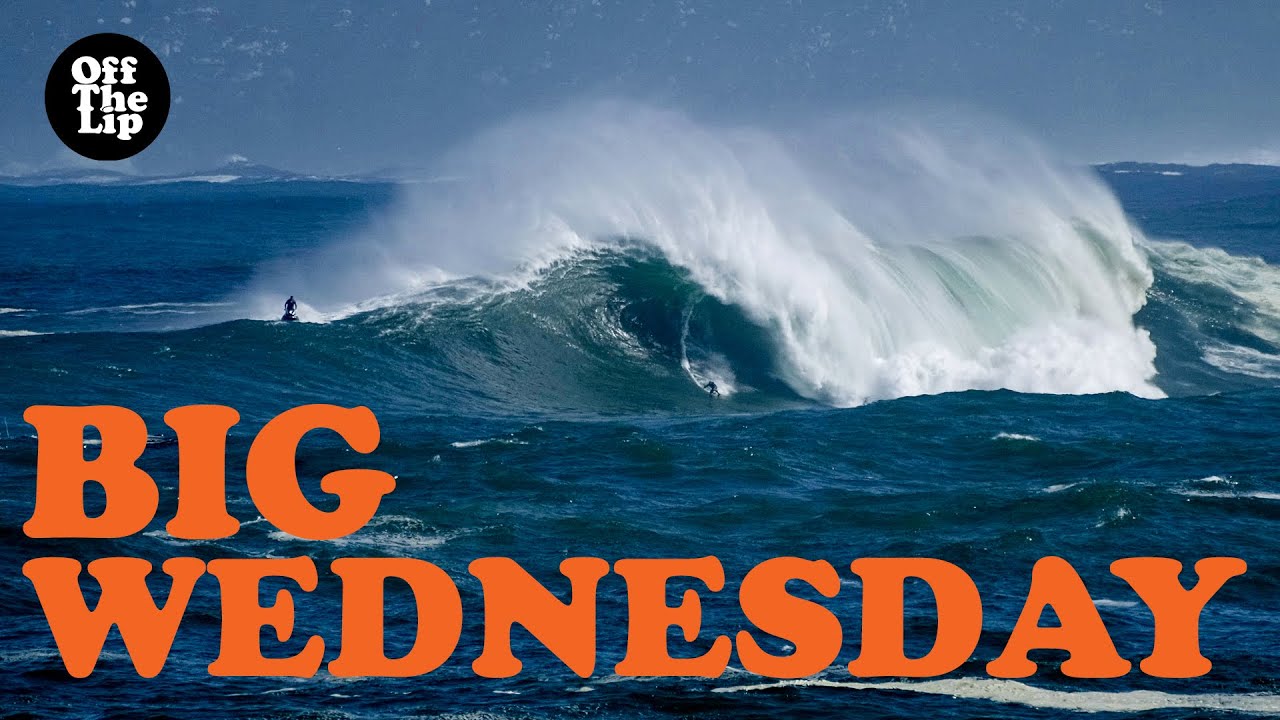 Huge waves in Cape Town, South Africa