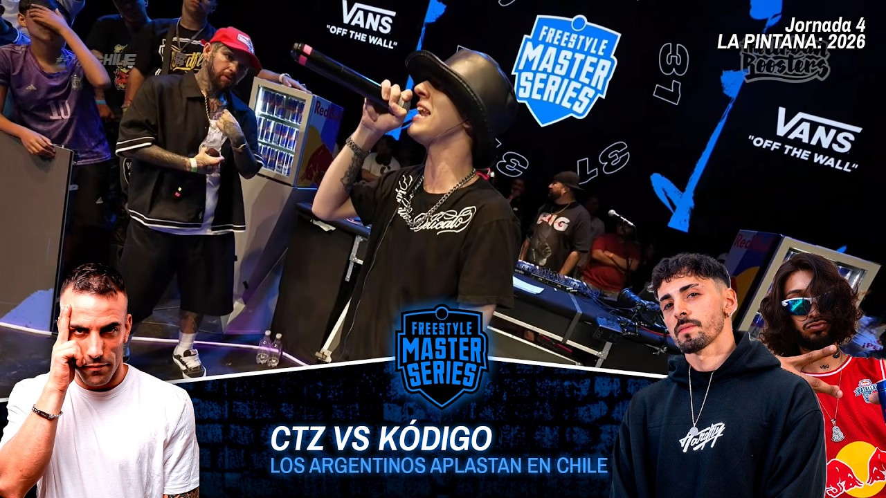 KÓDIGO Y CTZ EXPLOTAN LA BATALLA *CTZ VS KÓDIGO* CON SAWI Y CD FLEX #FMSCHILE J4 Voto