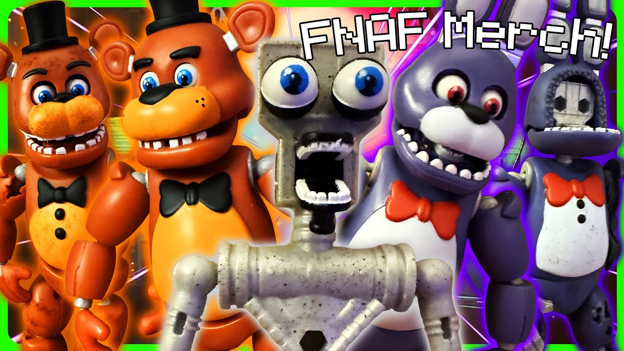 FNAF Merch | FNAF Jazwares Endo Series Freddy & Bonnie!