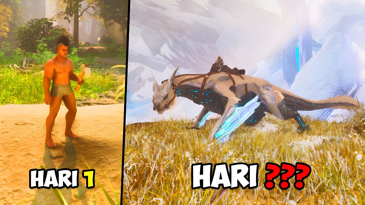 AKU MENCOBA BERTAHAN HIDUP DAN MENJINAKAN MANAGARMR DI ARK EXTINCTION