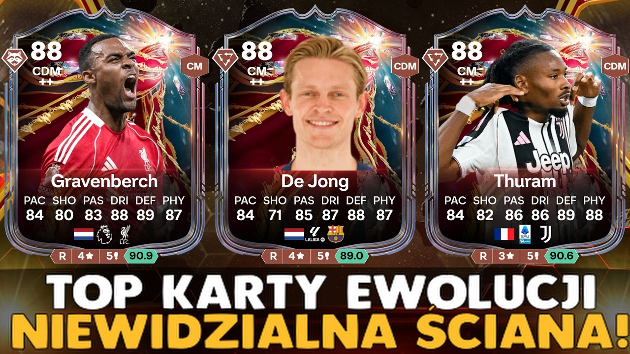 NAJLEPSZE KARTY DO EWOLUCJI 🧱NIEWIDZIALNA ŚCIANA🧱 W FC 26!