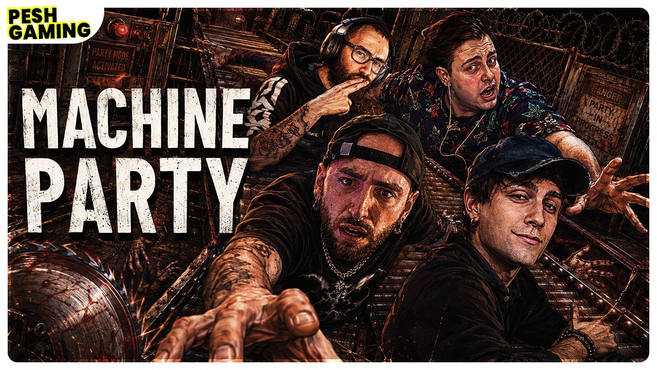 PESH SU MACHINE PARTY con BLUR, MARZA E ZAZZONE (SENZA TAGLI)