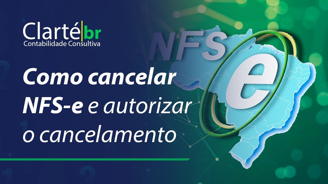 Como cancelar nfse e autorizar o cancelamento da nfse pelo tomador