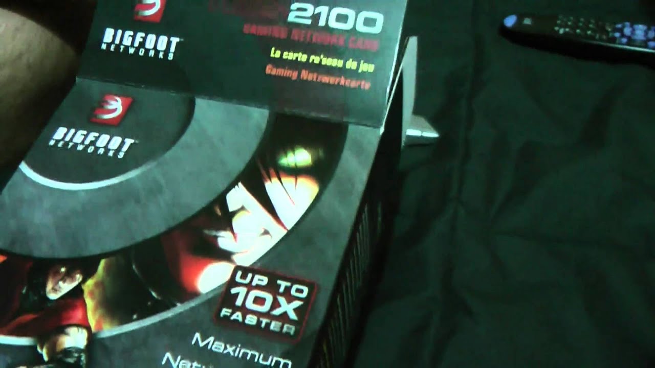 BigFoot Networks Killer 2100 Unboxing