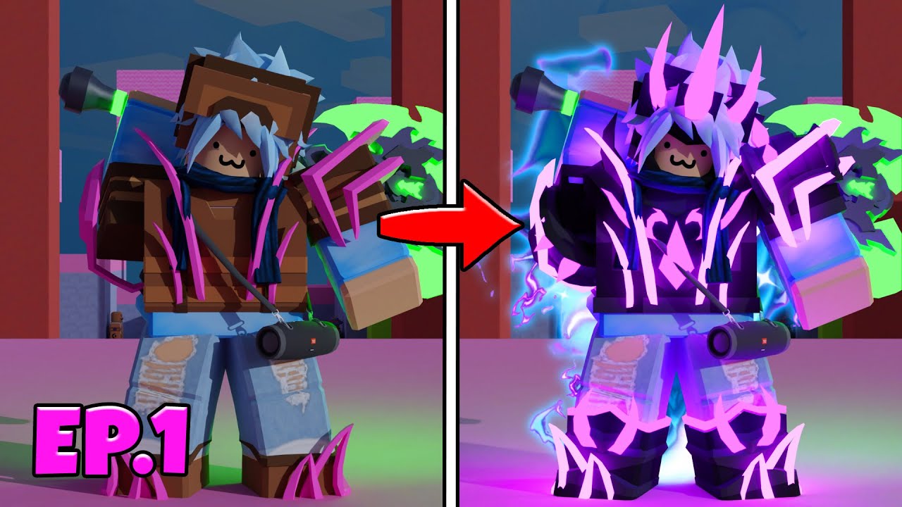 Road To Nightmare Armor Trim Ep.1 (Roblox Bedwars)
