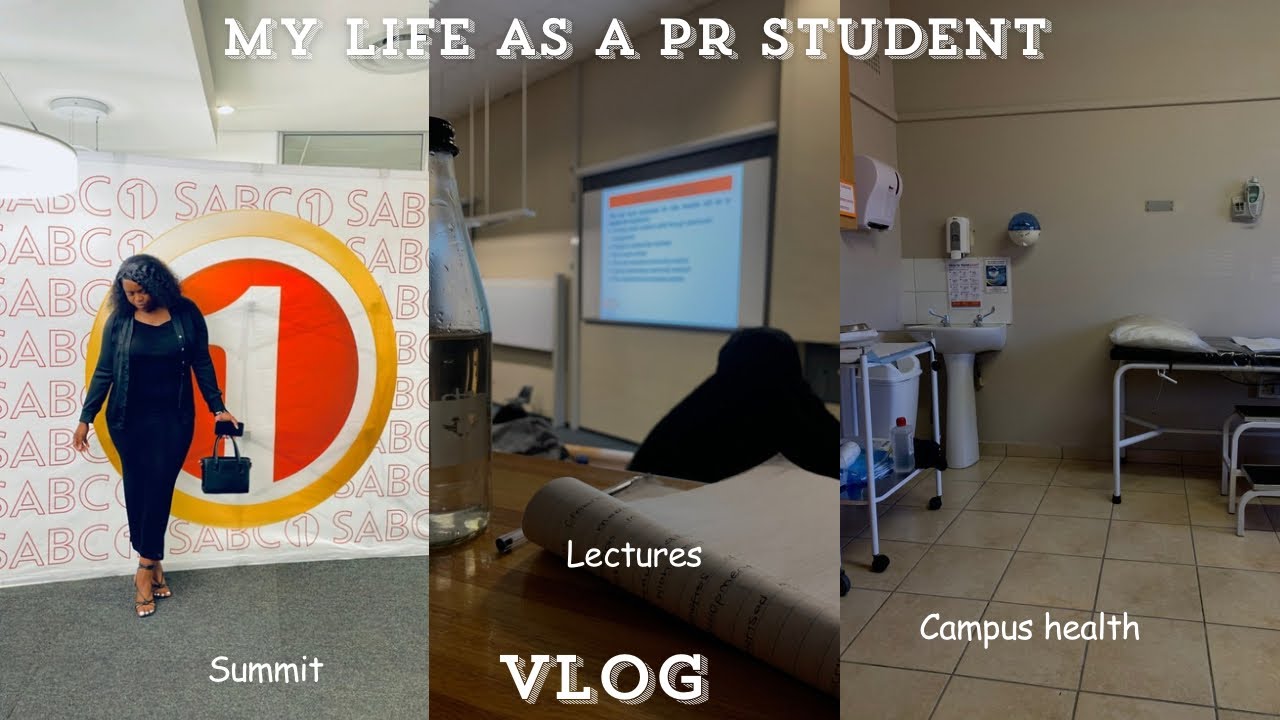 Amapiano Africa summit 🫧💋Attending Lectures 📚Campus health visits 🤒 #vlog
