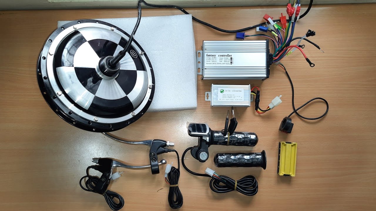 HIGH SPEED 48V 600W BLDC HUB MOTOR KIT FOR BICYCLE