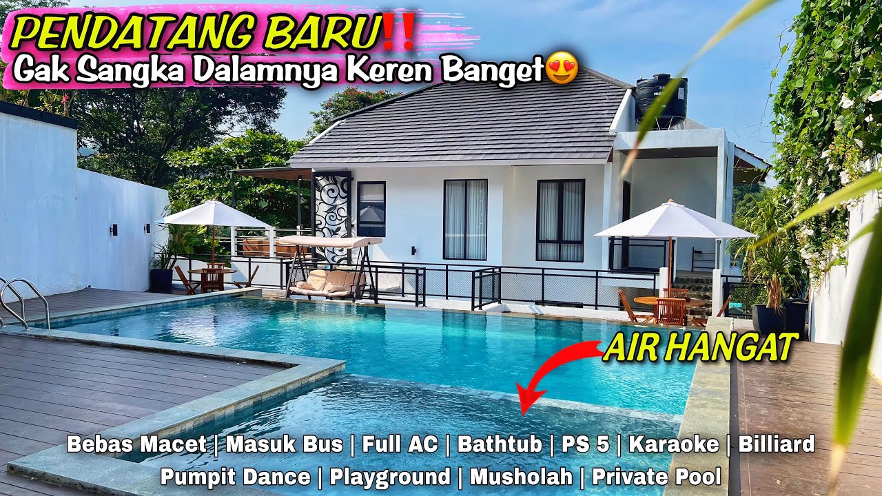 BARU OPENING‼️GAK HERAN LANGSUNG RAMAI VILLANYA CAKEP BAGET | VILLA MICHIKO