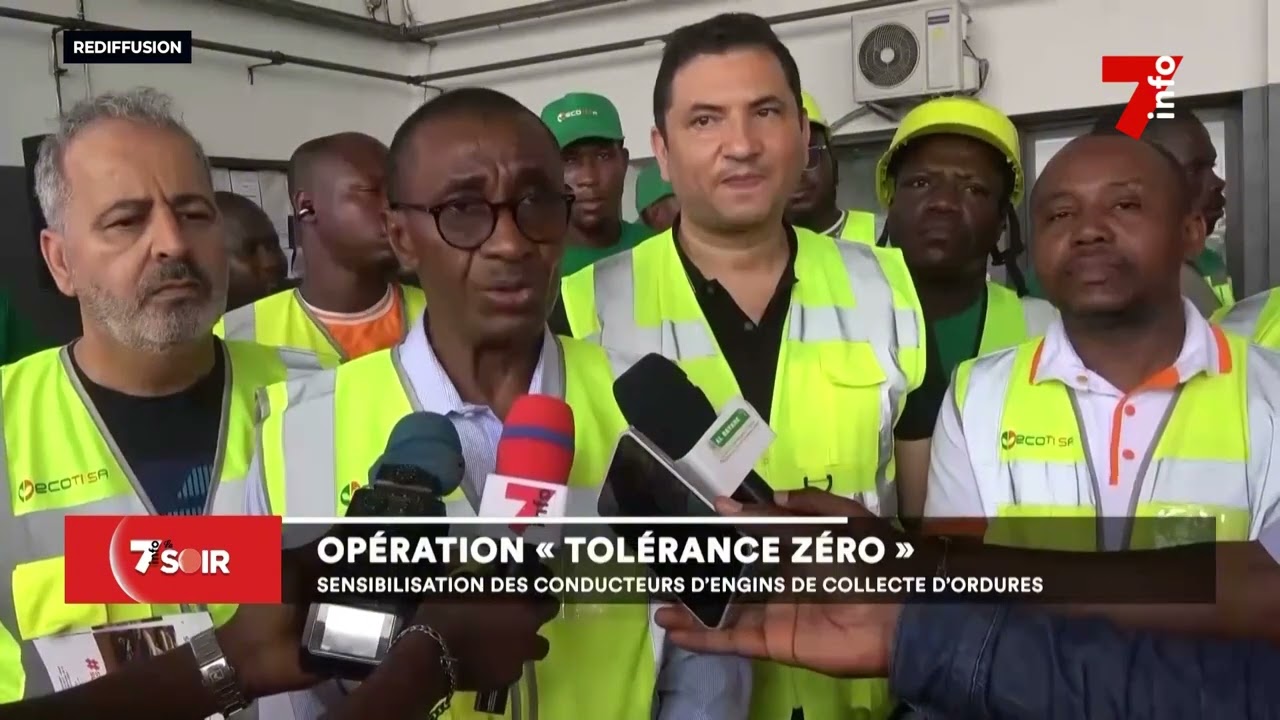 Opération zéro tolérance : sensibilisation des conducteurs d'engins de collecte d'ordures