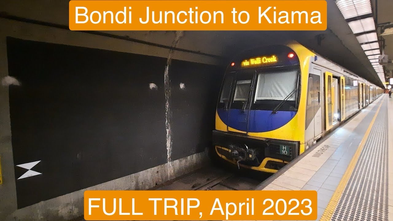 Train Travel Series Video 58: Bondi Junction to Kiama