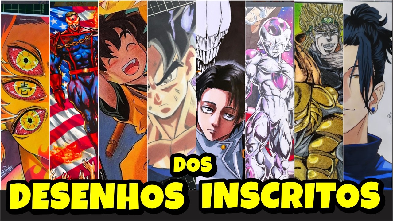VOCÊ PRECISA VER ISSO - REAGINDO A DESENHOS DOS INSCRITOS