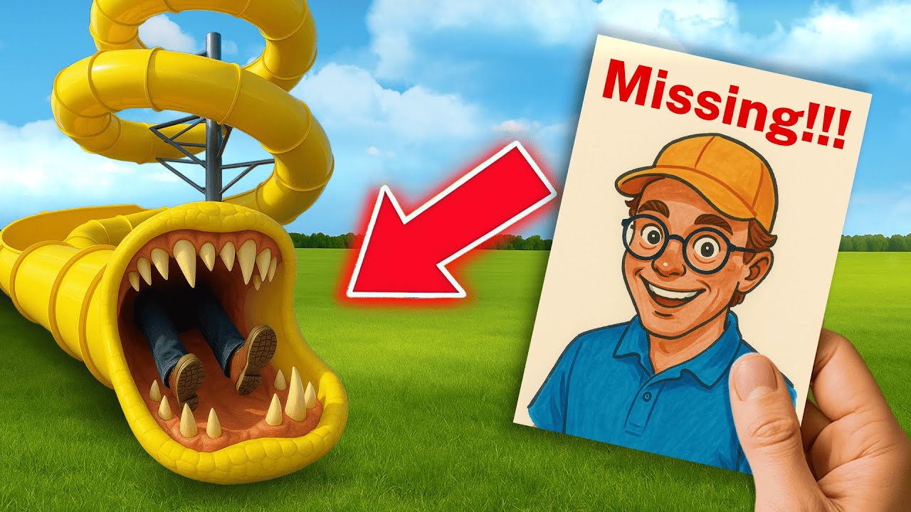 SLIDE EATER EAT SLEEPY in Real Life! SCP SLIDE EATER