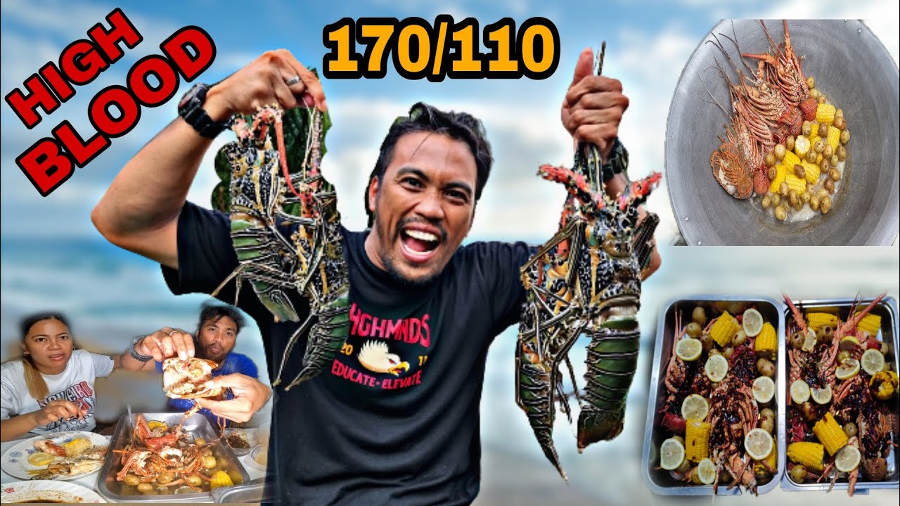 GREEN LOBSTER MUKBANG | MUNTIK NA KAMING LAHAT @JaperSniperOfficial