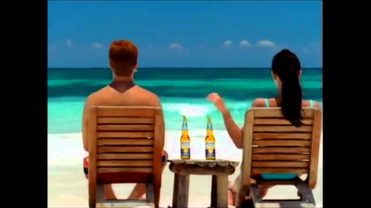 Corona Extra   White Bikini Girl