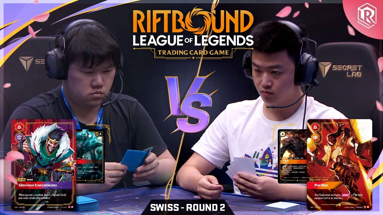 $30K Riftbound Spiritforged National - Round 2 - Lucian vs Draven | Shenzhen, China