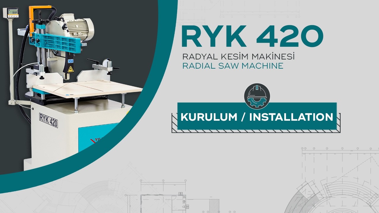 RYK 420 - Kurulum / Installation