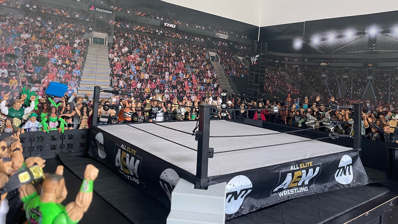 WWE FIGURE ARENA SET UP TOUR/GUIDE