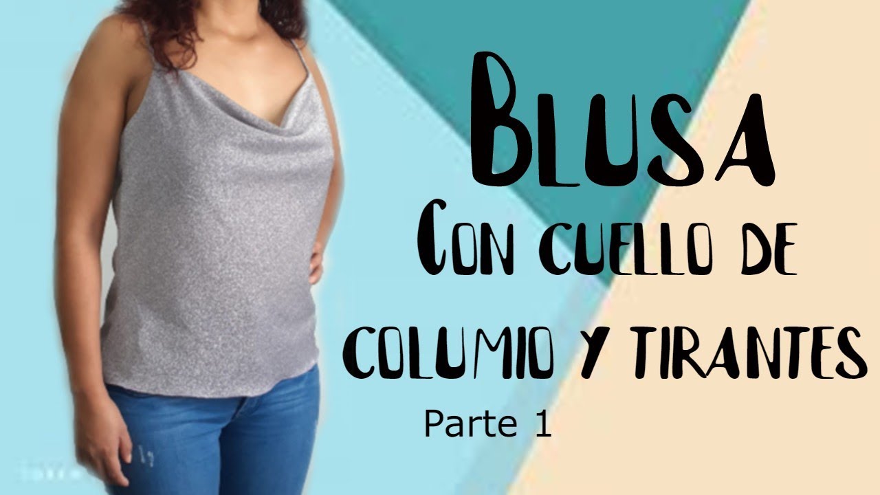 BLUSA CUELLO COLUMPIO PERFECTO PARA ÉSTA TEMPORADA (PARTE 1)