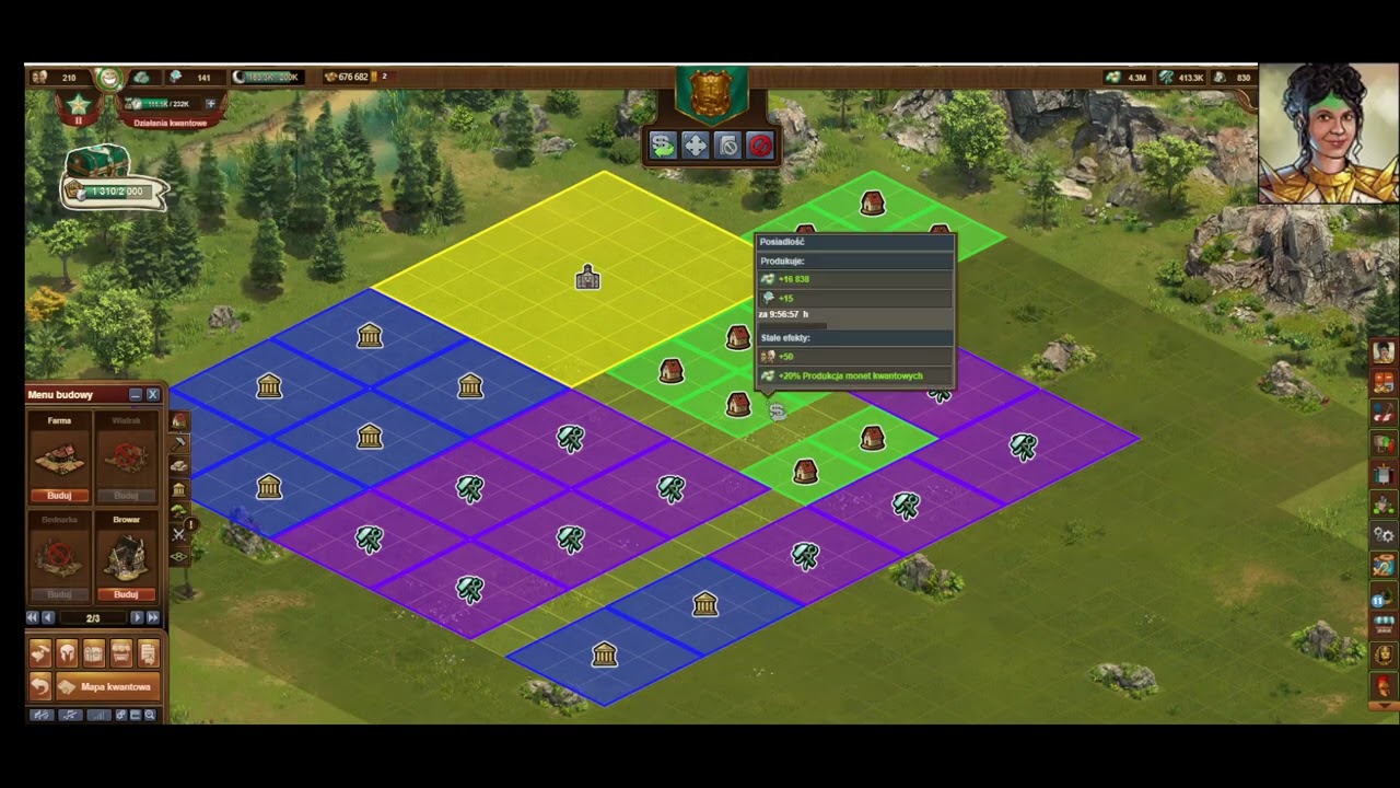 Kluczowy dzień w budowie osady najazdów kwantowych - piątek rano. Forge of Empires FOE.