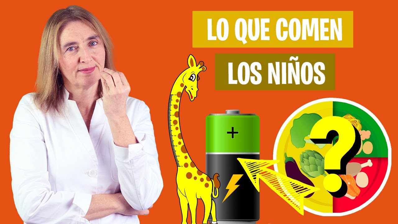 POR QUÉ es tan IMPORTANTE los que COMEN los NIÑOS | Importancia de la dieta | Nutrición infantil