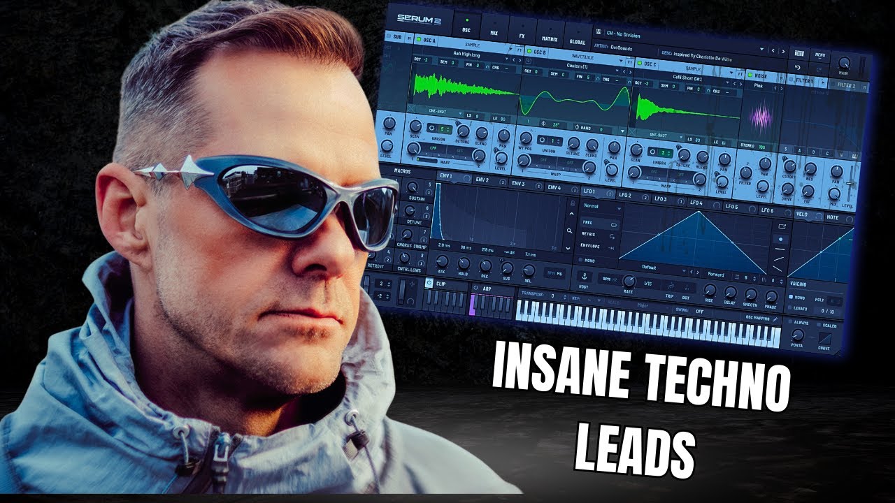How to Make the Desolation Lands Lead (Adam Beyer x Christ Avantgarde  (Serum Tutorial)