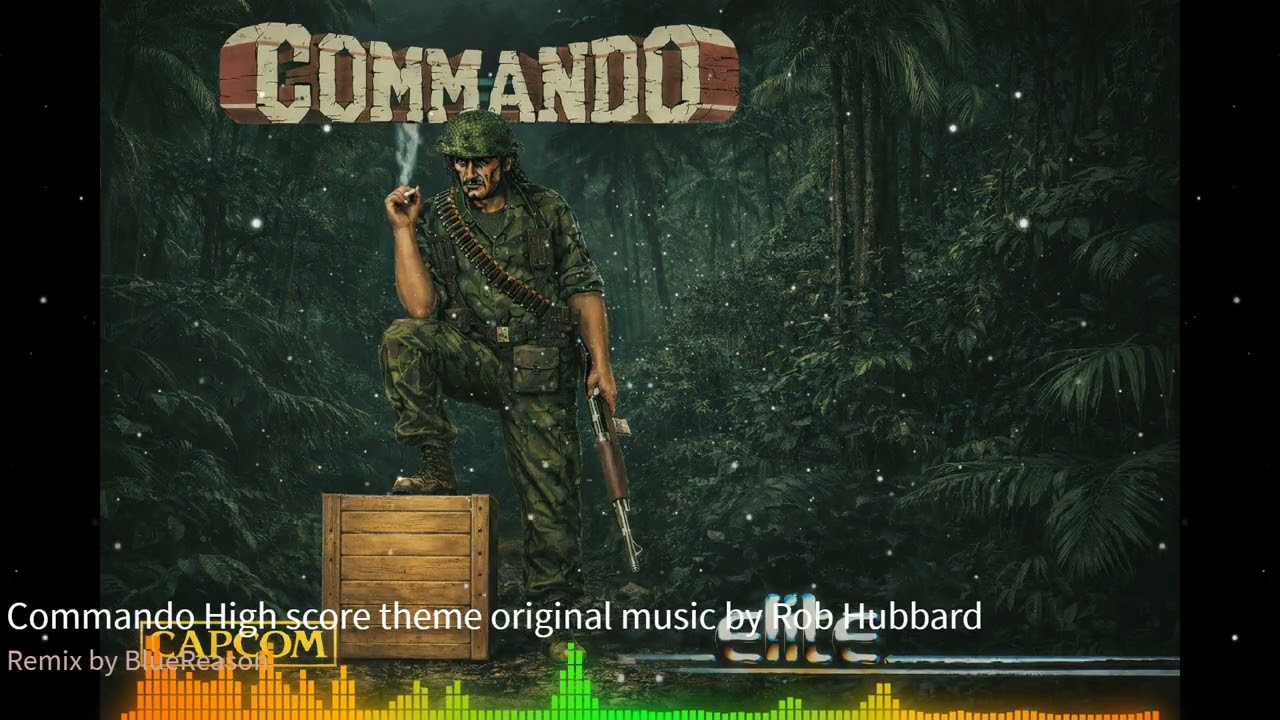 Commando High Score theme by Rob Hubbard Atari ST remix