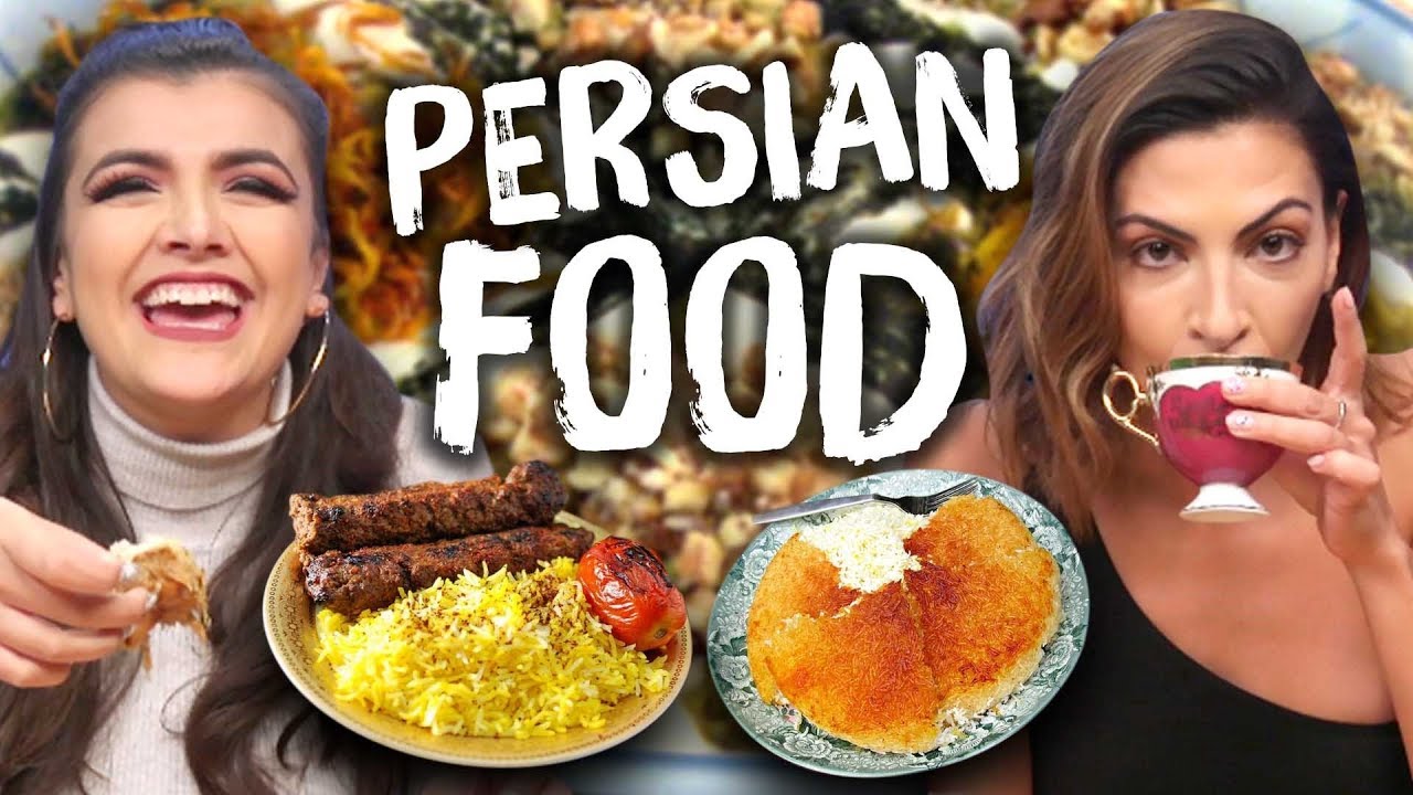 Trying PERSIAN Foods for the First Time! (Cheat Day)
