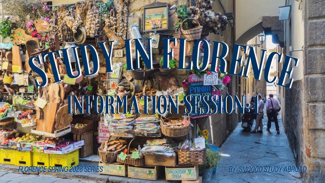 Florence Spring 2026 Semester Abroad Information Session